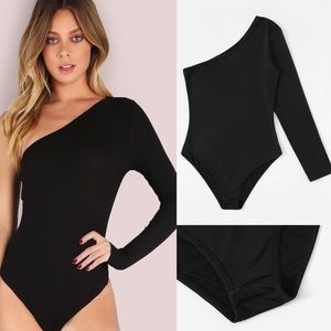 New One Shoulder Bodysuit